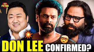 Don Lee Confirmed in Prabhas amp Sandeep Reddy Vangas Spirit🤔 [upl. by Ange]