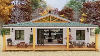 Tiny house Design  4 20ft Shipping Container House [upl. by Hannaj75]