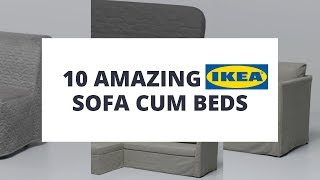 10 Amazing IKEA Sofa cum Bed  IKEA के १० अदभूत सोफा कम बेड [upl. by Waterer]