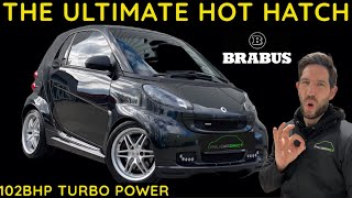 the best hot hatch ever built Smart Fortwo Brabus [upl. by Serle253]