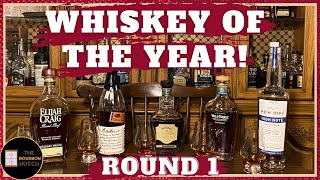 Whiskey of the Year 2023  Blind Bracket Round 1 [upl. by Anahsak]