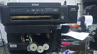 Epson L3210 printer Epson M2140 printer Brother DCP T420w Error Red Light blinking Problem Service [upl. by Stila689]