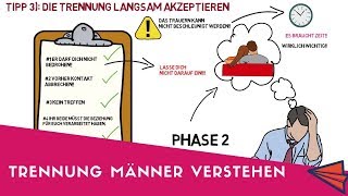 Trennung männer verstehen  4 Klare Phasen [upl. by Morna813]