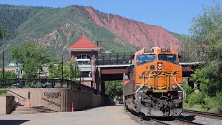 Glenwood Springs Colorado Railfanning [upl. by Tehcac374]