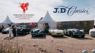 JD Classics at Concours Of Elegance 2023  Hampton Court Palace [upl. by Vezza]