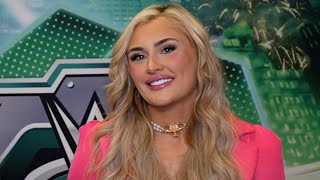 TIFFANY STRATTON On Being Popular Elimination Chamber Experience Loves Hot Cheetos amp More [upl. by Durrace]