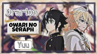 Owari no seraph  Orarion Cover español [upl. by Ssac]