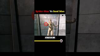 SpiderMan Vs Sand Man  shorts avengers spiderman [upl. by Galen]