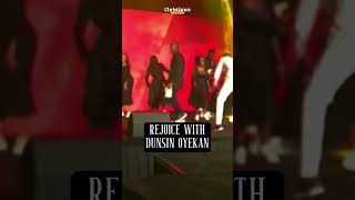 RARE VIDEO OF DUNSIN OYEKAN DANCING AND REJOICING [upl. by Deidre]