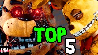 TOP 5 FNAF SONGS ANIMATIONS 2023 Five Nights Music [upl. by Oeht]