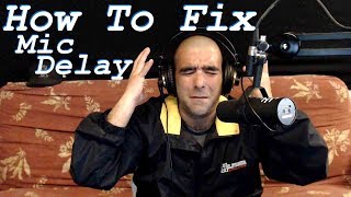 How to fix mic delay in headphones Audio Interface low latency settings [upl. by Anitsrhc]