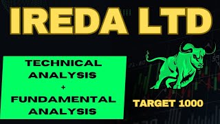 IREDA LTD 🔥 renewable energy stock  target 🎯 1000 [upl. by Ykroc]