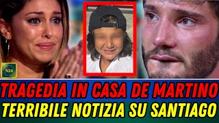 🟥IN LACRIME STEFANO DE MARTINO È SUCCESSO A SUO FIGLIO [upl. by Soluk]