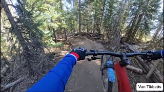 Sunrise Bike Park Warmup Insta 360 X4 [upl. by Kciderf]