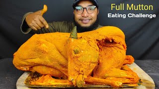 FULL MUTTON EATING CHALLENGE FULL GOAT EATING CHALLENGE FULL MUTTON MUKBANG MUKBANG EATING SHOW [upl. by Aihsein]