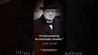 Hilarious Humour from Winston Churchill [upl. by Hpejsoj262]