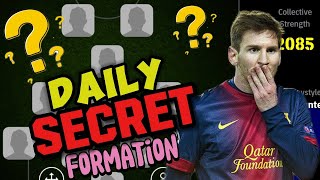 Efootball Daily Secret Formation 😎😎  eFootball New Formation  4222 Available [upl. by Dranyer668]