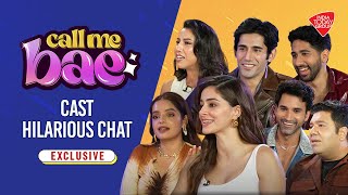 Call Me Bae Cast Exclusive Interview Fun Candid And Behencoded  Ananya Panday [upl. by Faith]