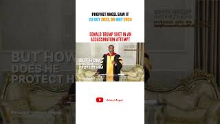 BREAKING ⚠️ TRUMP ASSASSINATION attempt was Prophesied by PROPHET UEBERT ANGEL before it happened😱 [upl. by Wolk367]