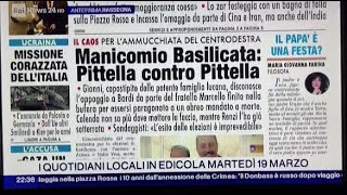 Elezioni in Basilicata Pittella contro Pittella [upl. by Ielirol]