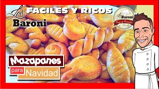 MAZAPANES DE TOLEDO 🎅🎄🔺 LOS BARONI  SPAIN MARZIPAN 🥨 cursos de pastelería online [upl. by Aldas]