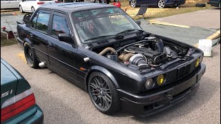 Lucas 1000hp 2JZ powered Bmw E30  EDPS Emmaboda 2023 [upl. by Constantia952]