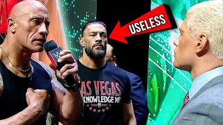 The Rock Has EXPOSED Roman Reigns vs Cody Rhodes [upl. by Livy]