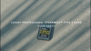 Lexar® Professional CFexpress™ Type A Card GOLD Series [upl. by Gabler]