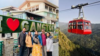 Gangtok The Capital Of Sikkim  Ropeway Ride In Gangtok BENJERRY [upl. by Ronny]