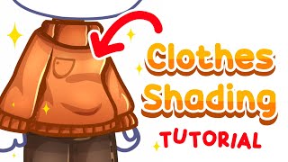 Clothes Shading Tutorial  IbisPaint X  Gacha Club [upl. by Atcele]