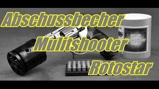 Abschussbecher Multishooter und Rotostar  alles womit man Pyros Verschießen kann [upl. by Mloc498]