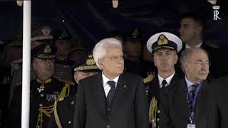 Salonicco i Presidenti Mattarella e Pavlopoulos assistono alla Parata Militare [upl. by Letnwahs]