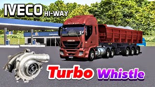 IVECO Hi Way Stralis Turbo Whistle [upl. by Rosena801]