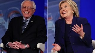 Clinton and Sanders argue over whos progressive [upl. by Beulah]