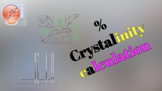 how to calculate crystallinity from xrd graph [upl. by Libove984]