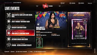 WWE 2K24 Rhea Ripleys Birthday Bash MyFACTION Live Event [upl. by Lorien]