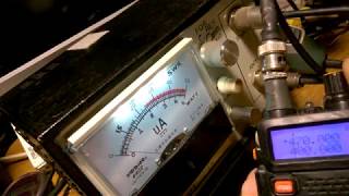 VHF UHF swr power meter part1 [upl. by Noret134]