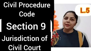 Section 9 Civil Procedure Code Jurisdiction of Civil Court section9cpc jurisdictionofcivilcourt [upl. by Eceryt]