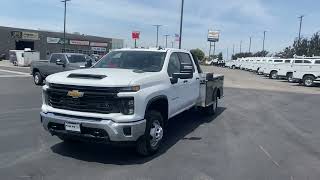 2024 Chevrolet Silverado 3500HD Duramax with 9 CM Hauler Bed [upl. by Ynnhoj]