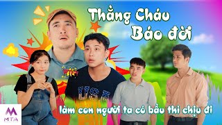 Thằng Cháu Báo Đời  Phim Ngắn Xóm Vị Nho Tập 94 [upl. by Enila]