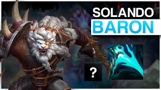 SOLANDO BARON EM 11 SEGUNDOS com ESTA BUILD DE RENGAR  Wild Rift 24 [upl. by Llednar420]