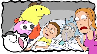 Rick and Mortys Deathbed feat Smiling Friends [upl. by Mistrot]