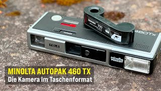 Kamera im Taschenformat – die Minolta Autopak 460Tx [upl. by Adnala]