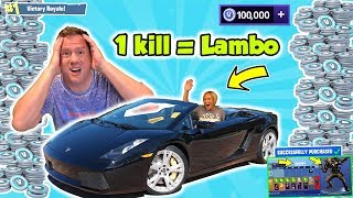 Fortnite Kids Angry Mom Wins a Lamborghini with 1 Kill  DavidsTV [upl. by Pump]