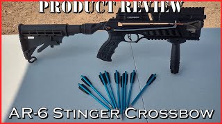 AR6 Stinger Crossbow Review [upl. by Murdocca]