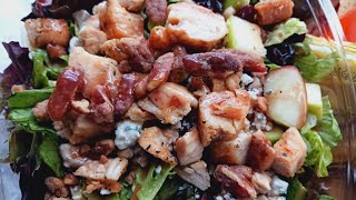 CHAT N CHEW  WENDYS MUKBANG APPLE PECAN SALAD amp MORE [upl. by Ettesus]