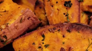 Air Crisped Sweet potato wedges in the Ninja Foodi 5in1 [upl. by Araht]