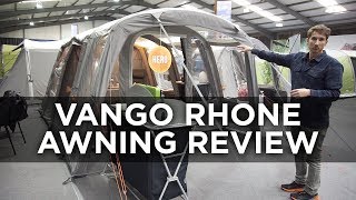 Vango Rhone Awning Review [upl. by Ahsirtap]