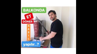 EVDE ET DÖNER YAPTIK [upl. by Risay]