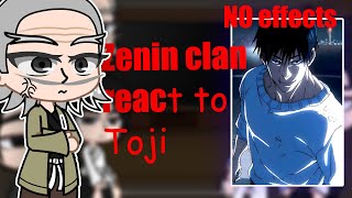 Past Zenin clan react to the future [upl. by Joelle]